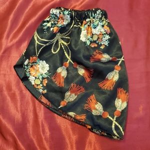 Silk-like cute/sexy Floral Shorts